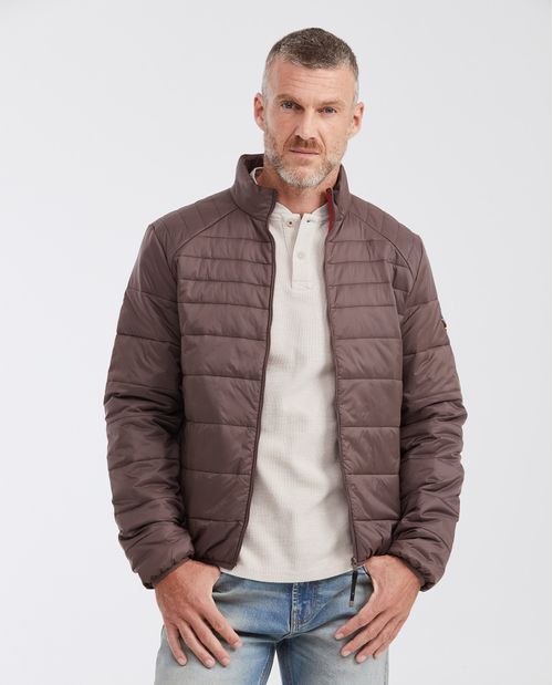 Chaqueta Abullonada de Hombre