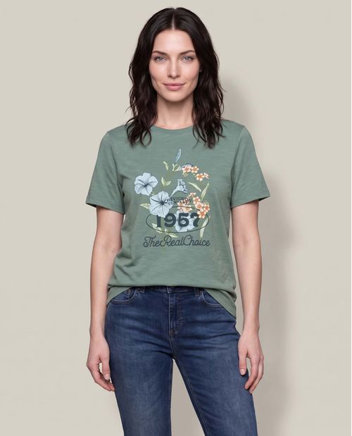 Camiseta Estampada para Mujer