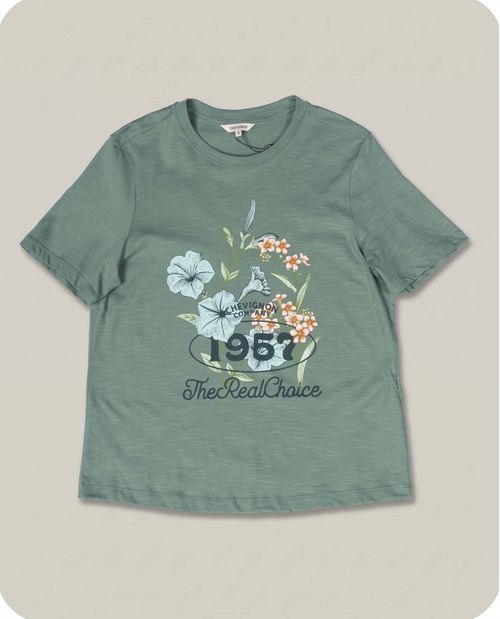 Camiseta Estampada para Mujer