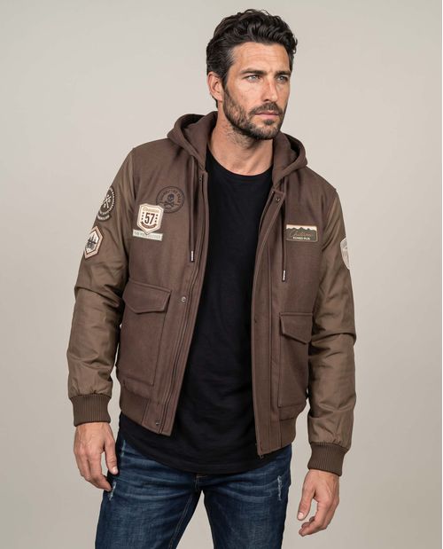 Chaqueta con Capucha para Hombre