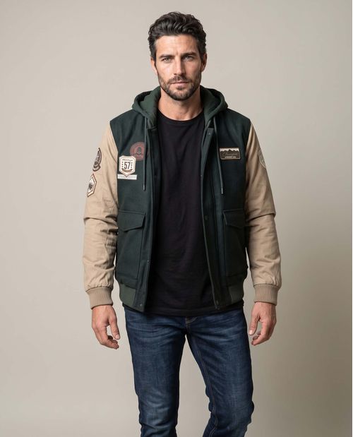 Chaqueta con Capucha para Hombre
