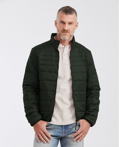 Chaqueta Abullonada de Hombre