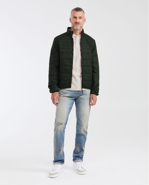Chaqueta Abullonada de Hombre