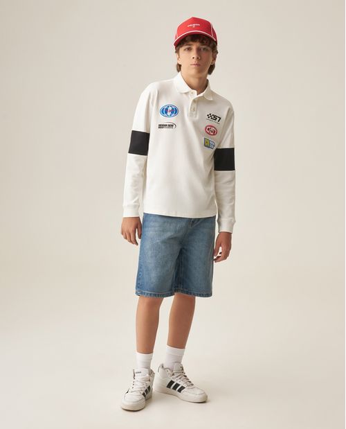 Bermuda de Denim para Niño