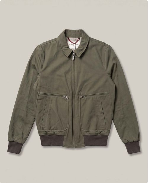 Chaqueta de Algodón y Lino para Hombre