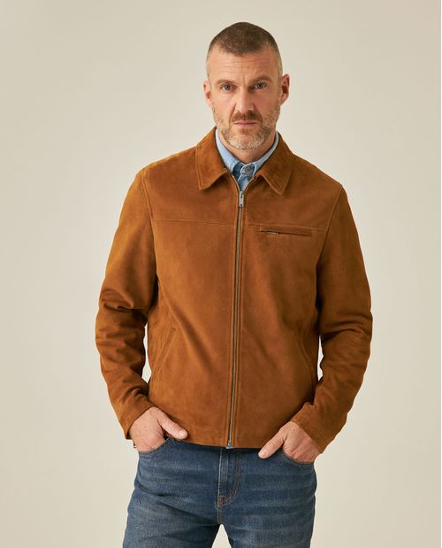 Chaqueta de Suede para Hombre