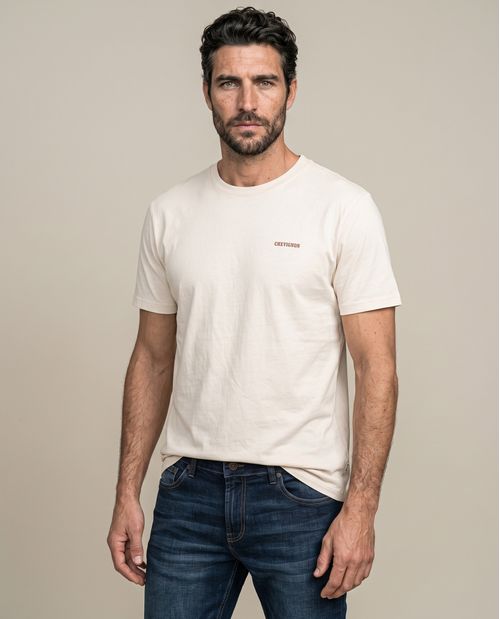 Camiseta de Cuello Redondo para Hombre