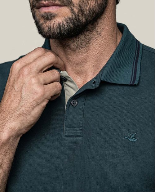 Polo Manga Corta Slim Fit para Hombre