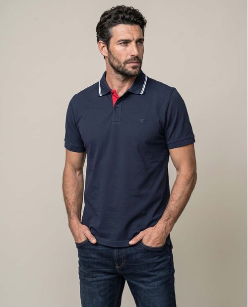 Polo Manga Corta Slim Fit para Hombre