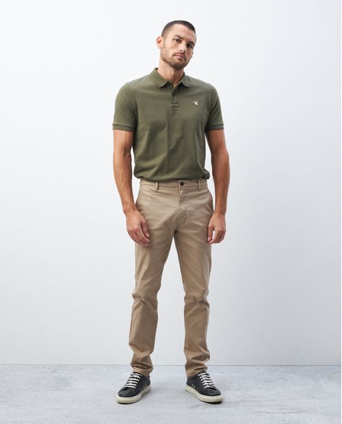 Pantalón de Hombre, Slim Fit Bota Slim - Dinamarca Colors