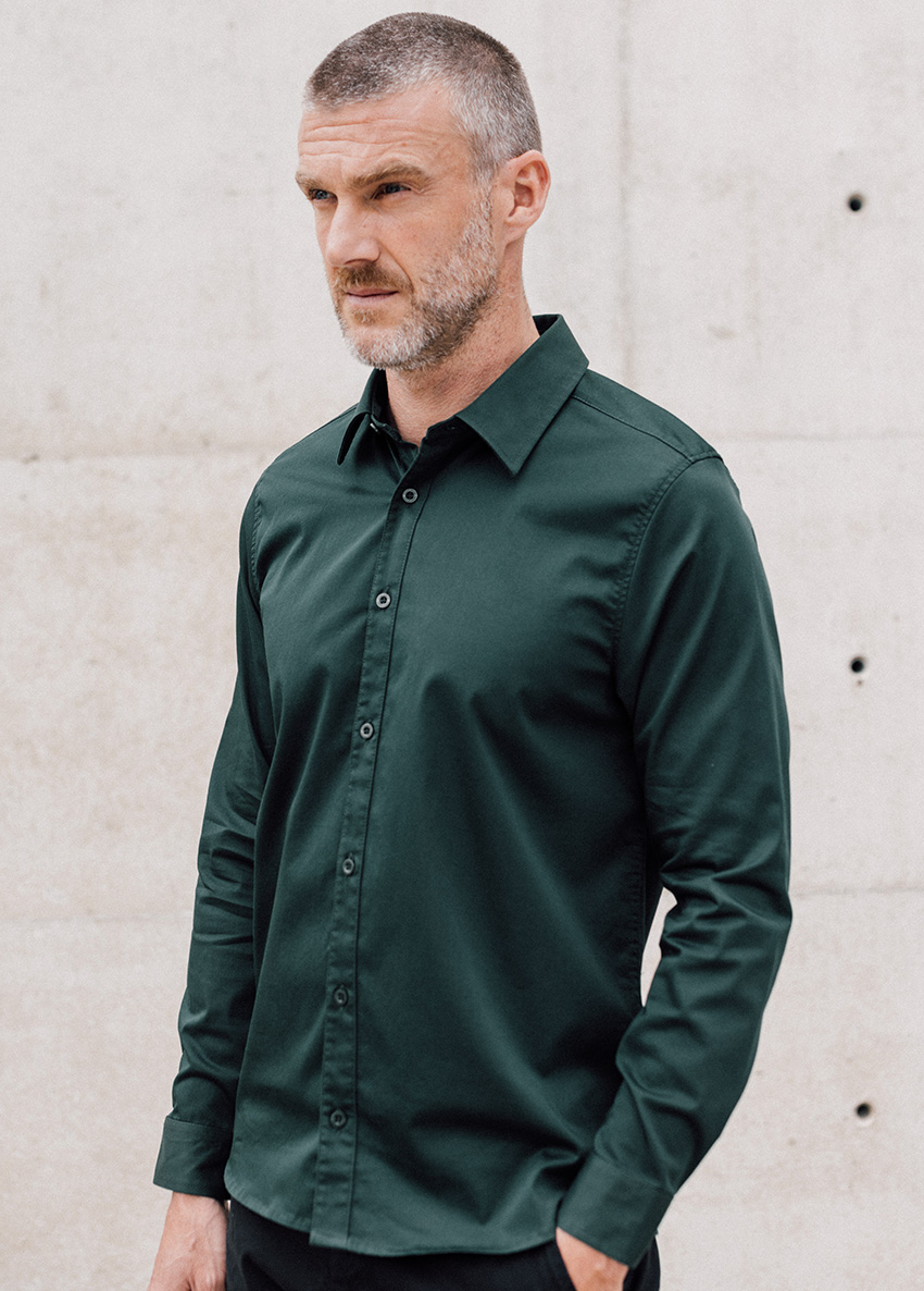 Camisa manga larga premium